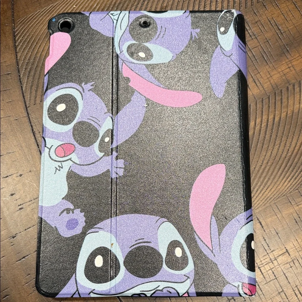 Stitch Tablet Case - Black and Purple